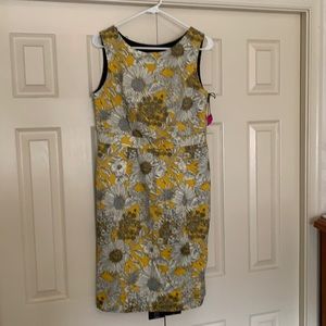 Floral tailored dress